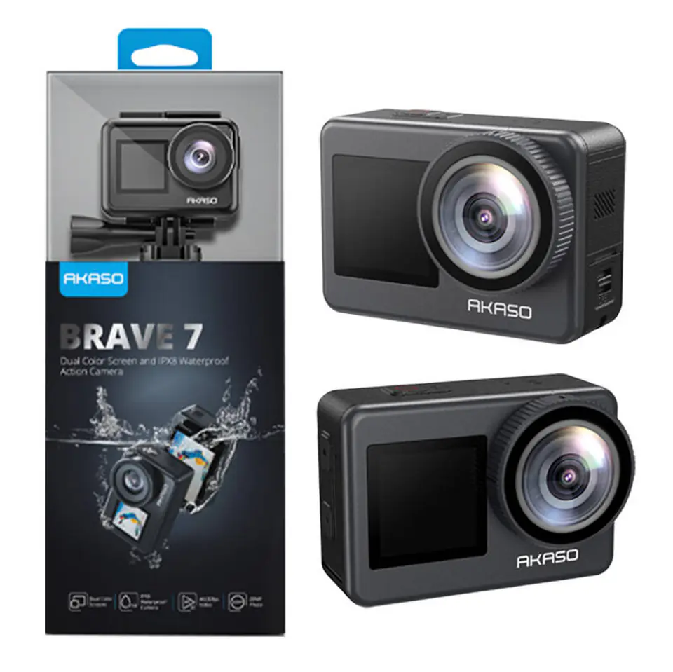 Buy AKASO Brave 7 IPX8 Waterproof Sport Action Camera