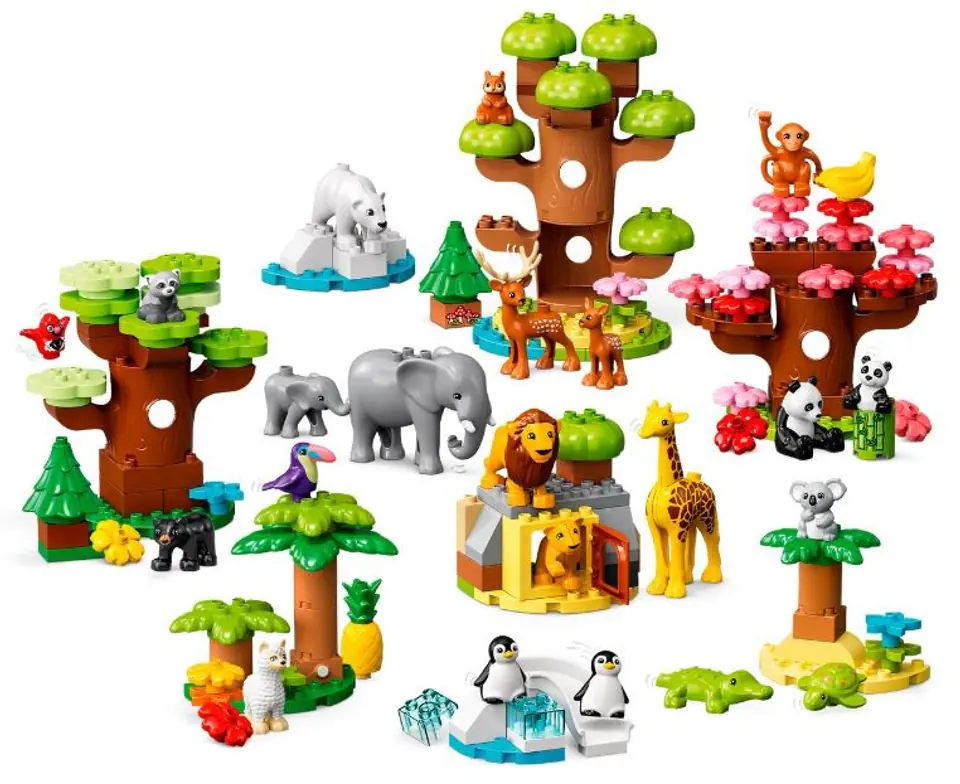 Lego duplo best sale wild animals set