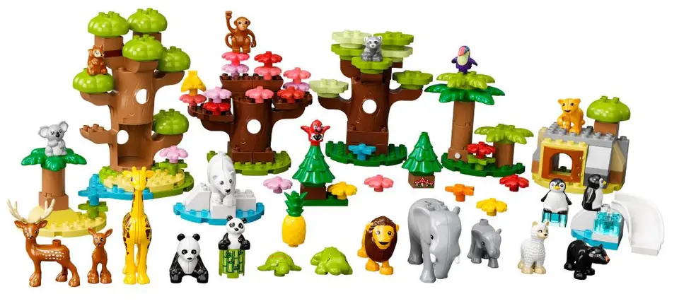 Lego duplo hot sale wild animals