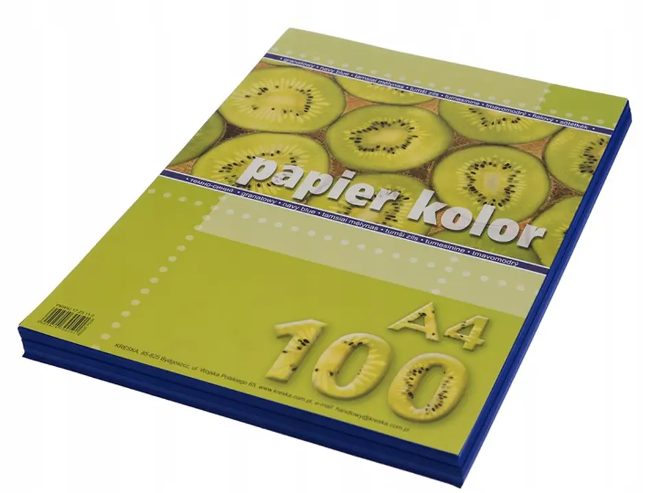 Papier ksero A4 KRESKA granat 100ark