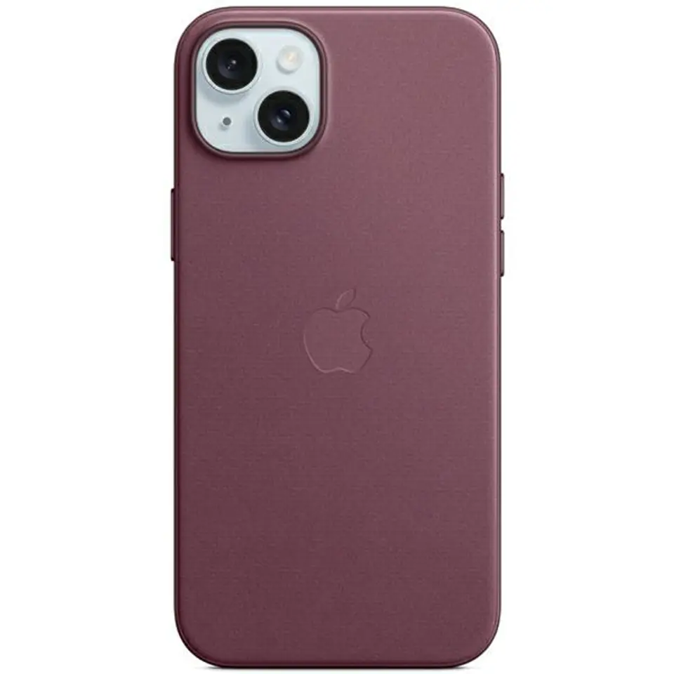 Etui Apple MT4A3ZM/A iPhone 15 Plus / 14 Plus 6.7" MagSafe czerwona morwa/mulberry FineWoven Case
