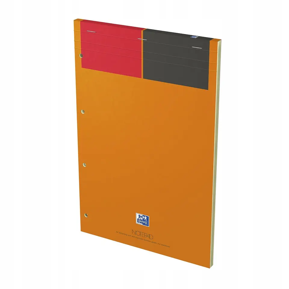 Notatnik A4+ 80k linia żółty OXFORD Notepad International 100100101