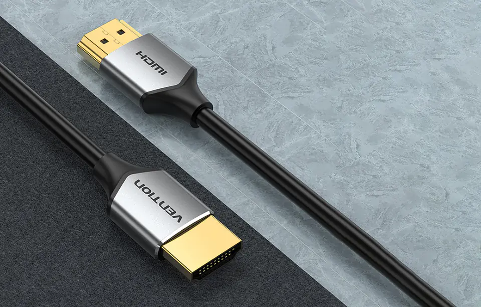 Ultra cienki kabel HDMI Vention ALEHH 2m 4K 60Hz (Szary)