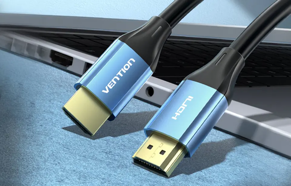 Kabel HDMI 2.0 Vention ALHSF, 1m, 4K 60Hz, 30 AWG (Niebieski)