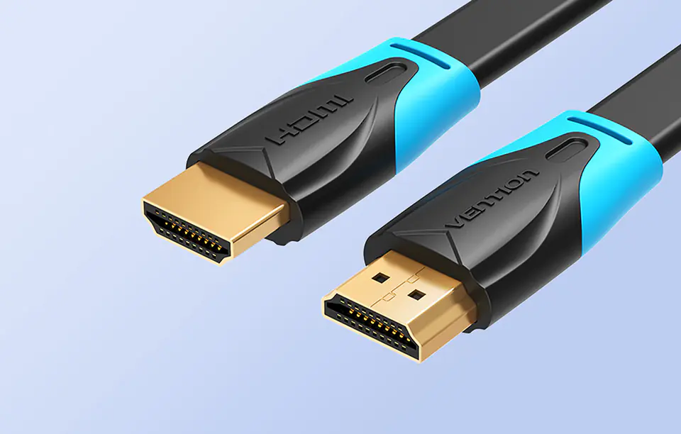 Płaski kabel HDMI Vention VAA-B02-L300 3m 4K 60Hz (Czarny)