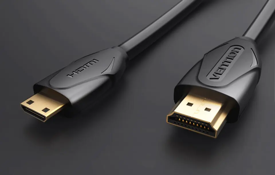 Kabel mini HDMI do HDMI Vention VAA-D02-B200 2m 4K 30Hz (Czarny)