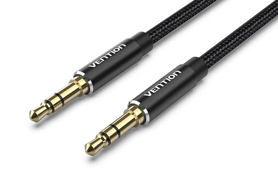 Kabel audio 3,5mm mini jack Vention BAWBG 1,5m Czarny