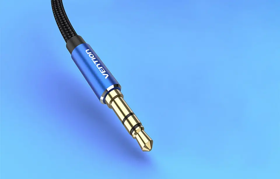 Kabel audio 3.5mm mini jack Vention BAWLH 2m niebieski