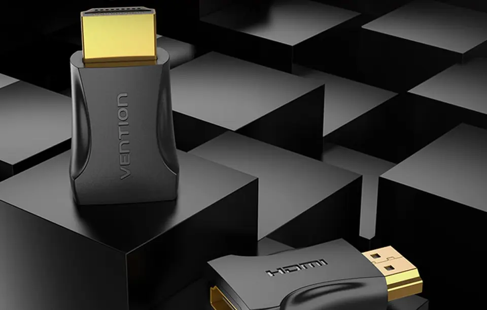 Adapter HDMI męski do żeński Vention AIMB0 4K 60Hz