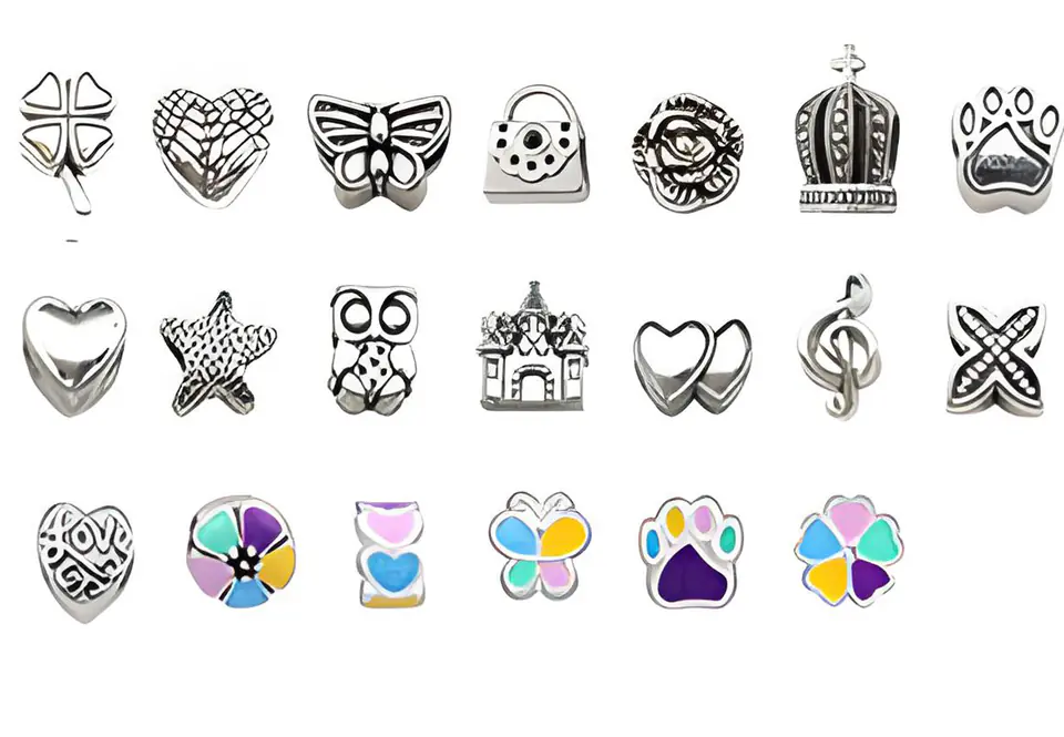 Zestaw Do Tworzenia Robienia Biżuterii, Bransoletek, Charmsy, Zawieszki, Koraliki MIX