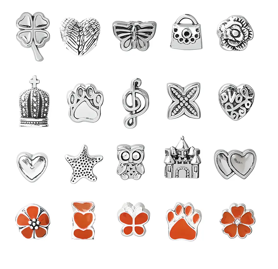 Zestaw Do Tworzenia Robienia Biżuterii, Bransoletek, Charmsy, Zawieszki, Koraliki ODCIENIE CZERWIENI + Etui