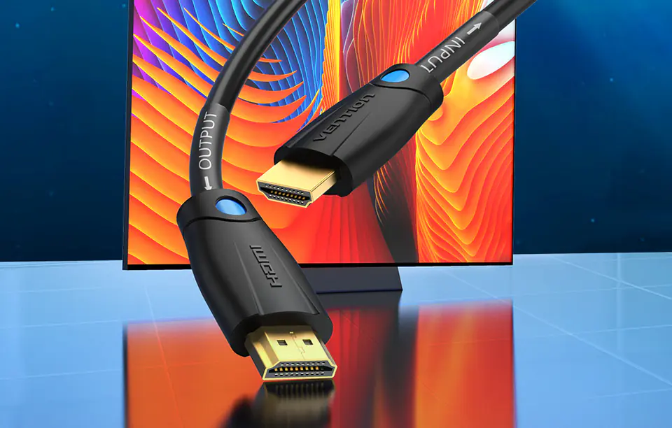 Kabel HDMI Vention AAMBU, 35m, 4K 60Hz (Czarny)