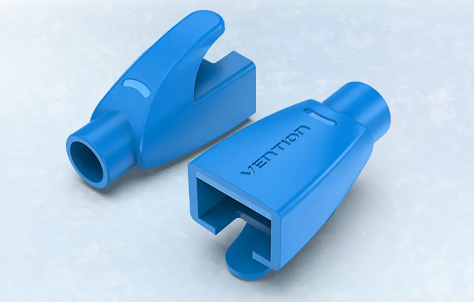Osłona wtyku kabla RJ45 Vention IODH0-50 opakowanie 50 szt. szara PVC