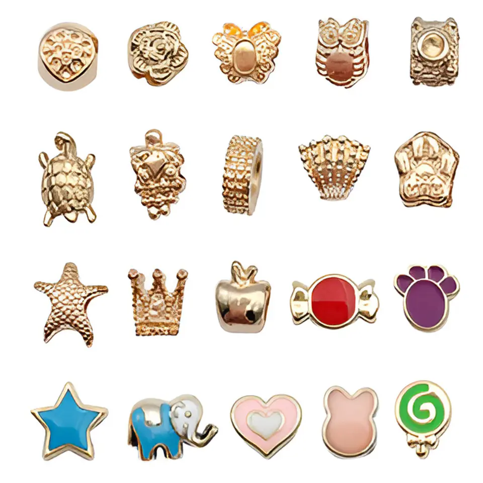 Zestaw Do Tworzenia Robienia Biżuterii, Bransoletek, Charmsy, Zawieszki, Koraliki TĘCZOWE KOLORY