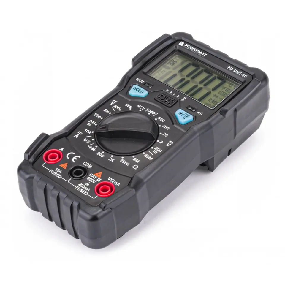 Uniwersalny multimetr cyfrowy Powermat PM-MMT-60