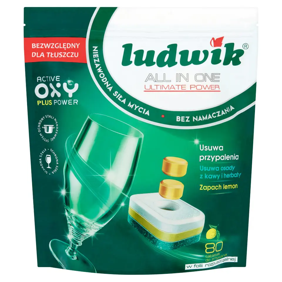 Tabletki do zmywarki LUDWIK(80 tabletek)