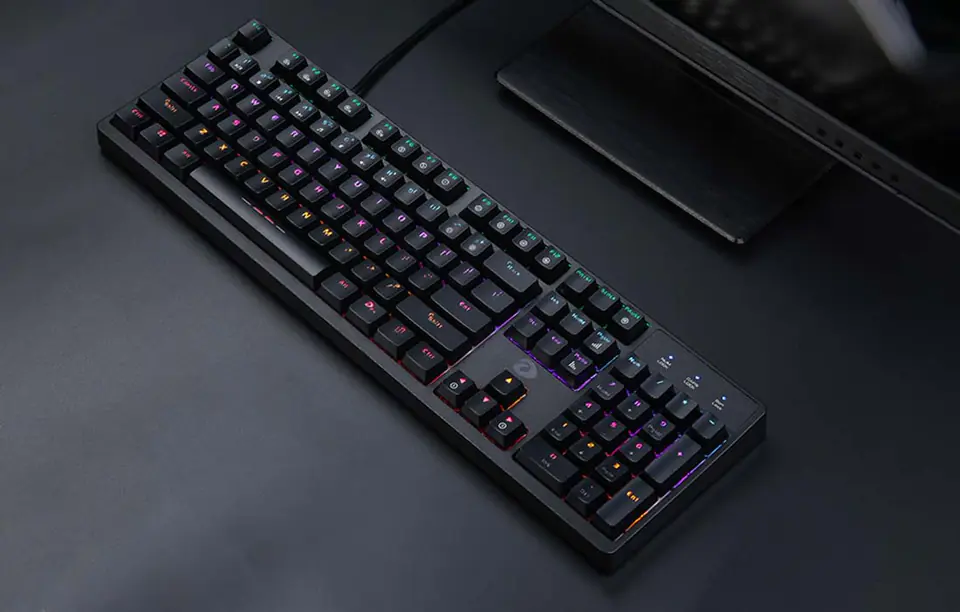 Klawiatura mechaniczna Dareu EK1280 RGB (czarna)