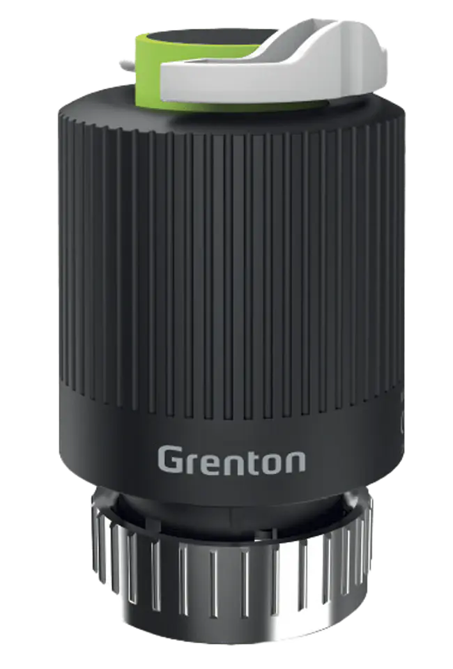 Grenton Elektrozawór/siłownik termoelektryczny Grenton / normalnie zamknięty / M30 / 230 VAC / Czarny
