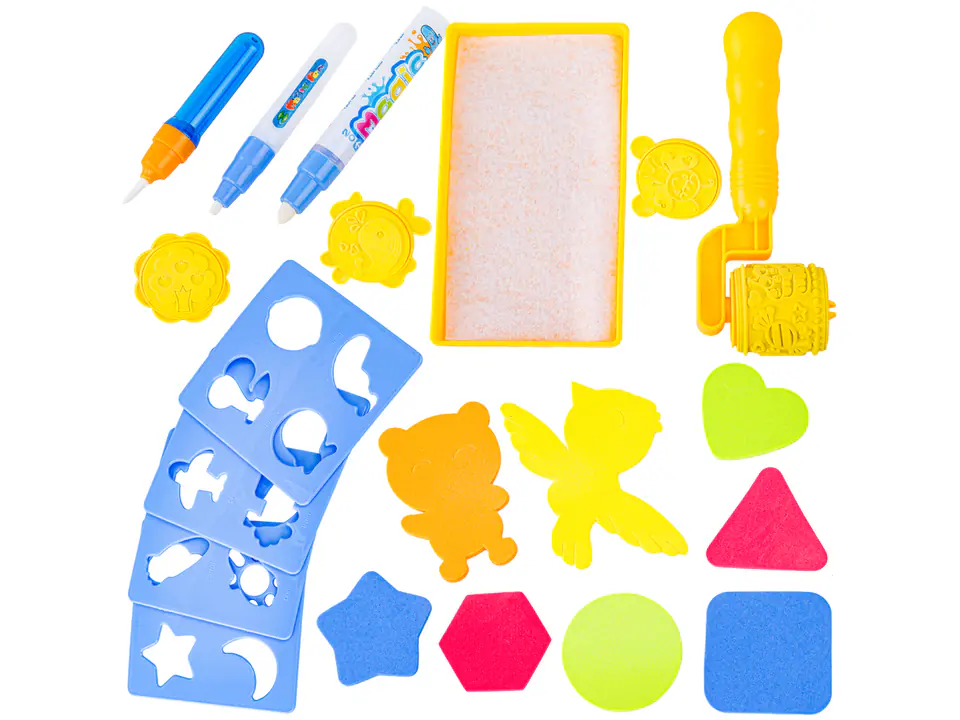 Tablica, mata wodna do rysowania malowania 120x90cm XXL + akcesoria