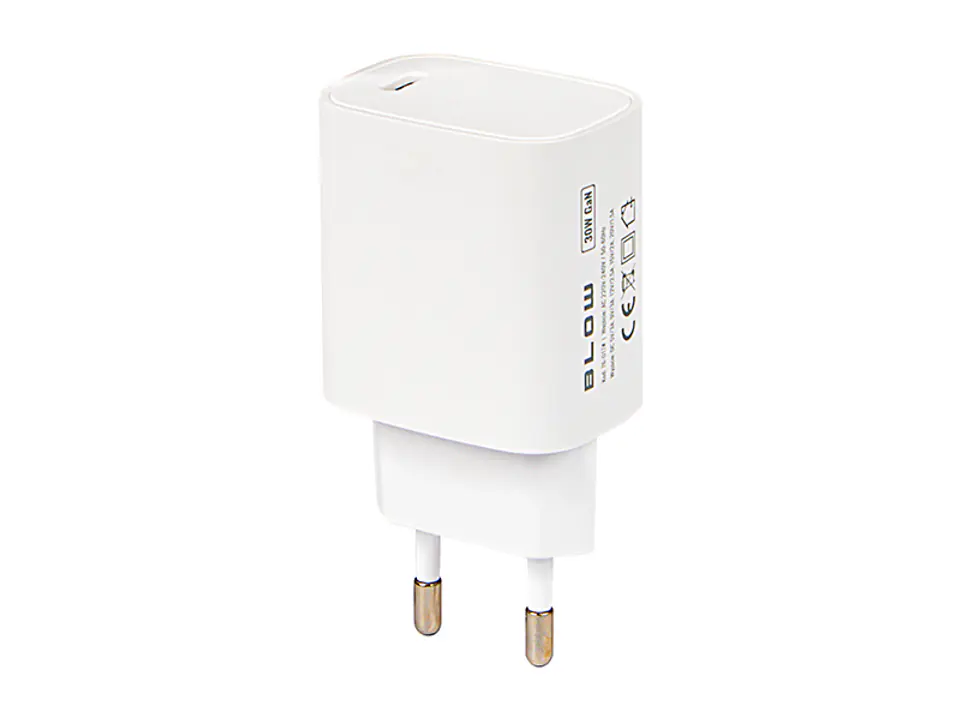 Ładowarka sieciowa Blow gniazdo USB-C PD 30W GaN