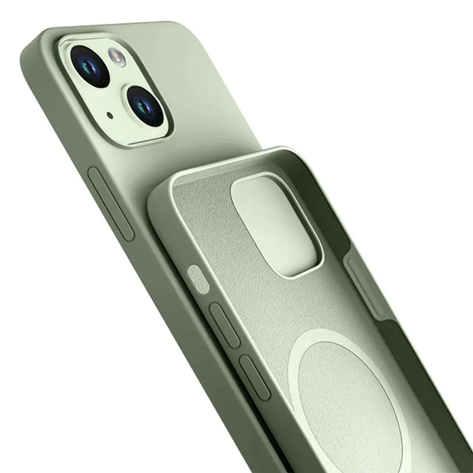 3MK Hardy Case iPhone 15 Plus / 14 Plus6.7" zielony/green MagSafe