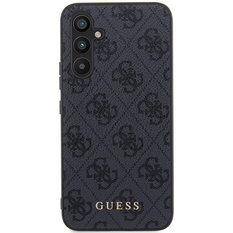 Guess GUHCS24LG4GFGR S24 Ultra S928 czarny/black hardcase 4G Metal Gold Logo