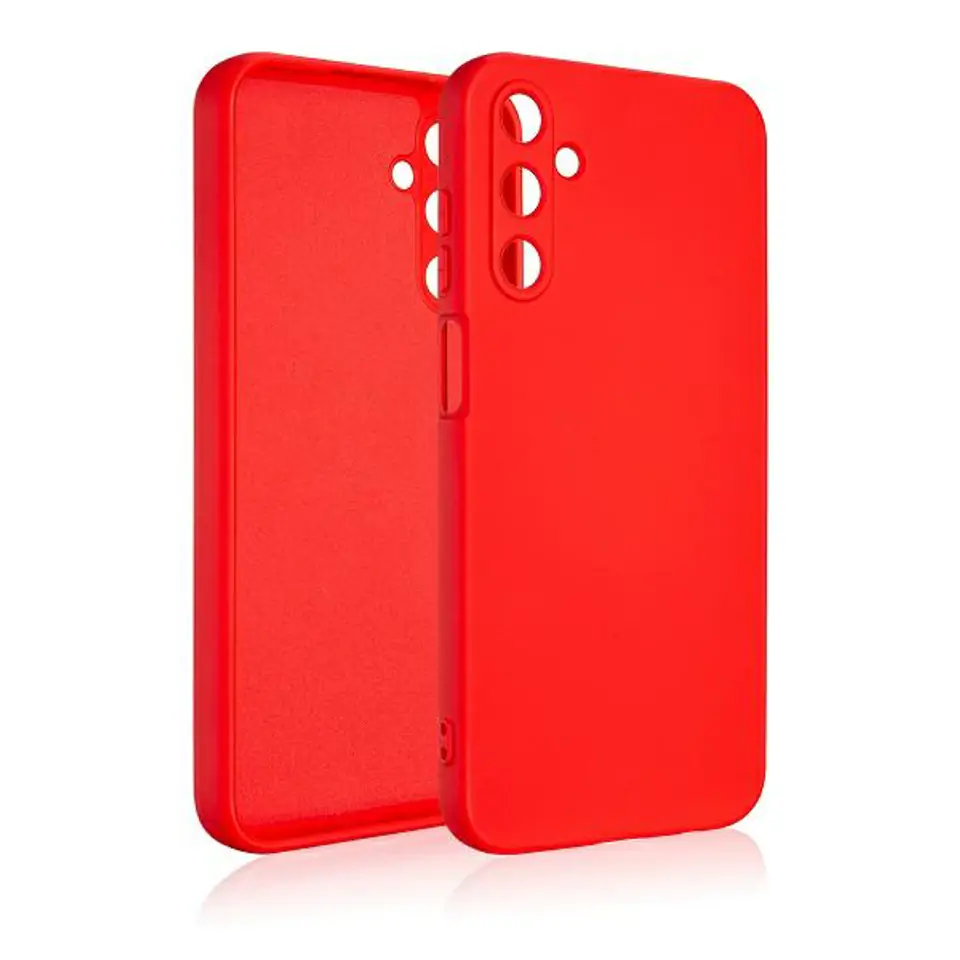 Beline Etui Silicone Samsung A25 5G A256 czerwony/red