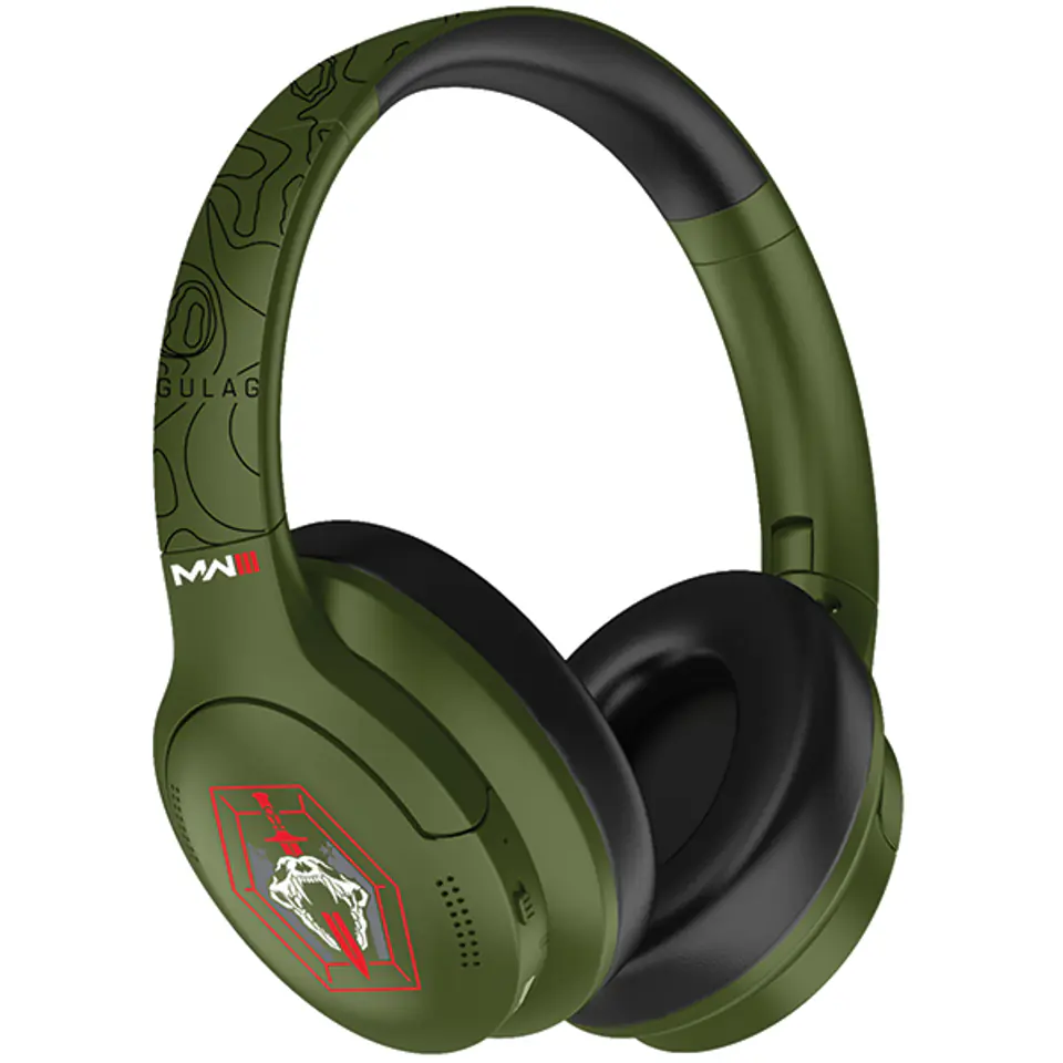 OTL Call of Duty: MW3 ANC słuchawki bezprzewodowe gamingowe / Gaming wireless headphones Olive snake