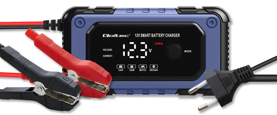 Qoltec Akumulator AGM | 12V | 7Ah | Bezobsługowy | Wydajny | LongLife | do UPS, security