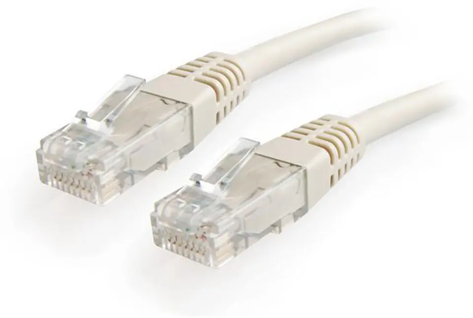 Patchcord UTP Lanberg PCU5-10CC-0025-S (RJ45 - RJ45 ; 0,25m; UTP; kat. 5e; kolor szary)