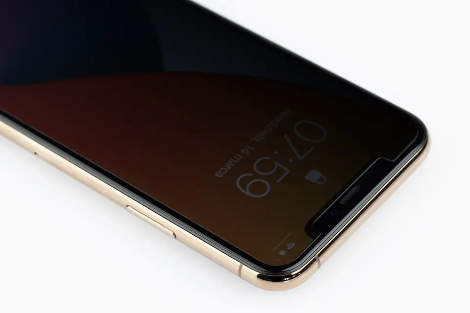MS AntiSPY Diamond Glass iPhone 15 Pro Max 6.7" Szkło Hartowane