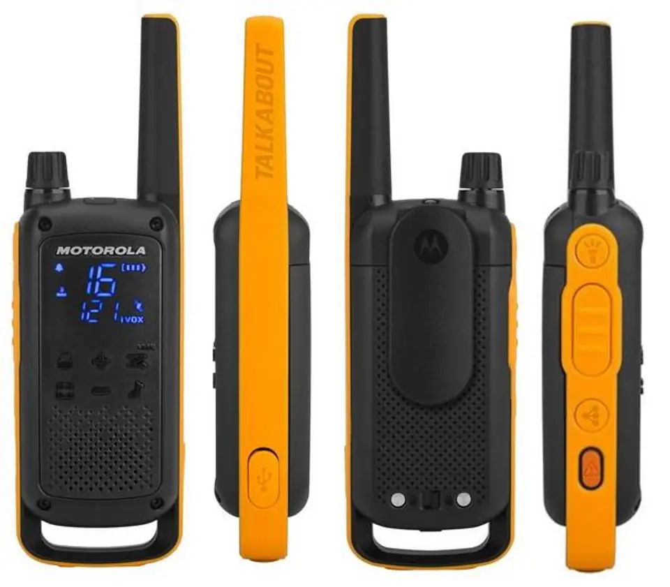 Motorola T82 Extreme (Quad Pack) Walkie Talkies