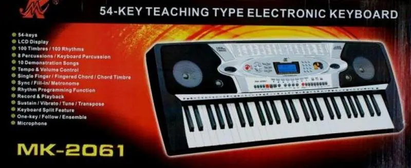 Keyboard MK-2061 - organ, power supply, microphone