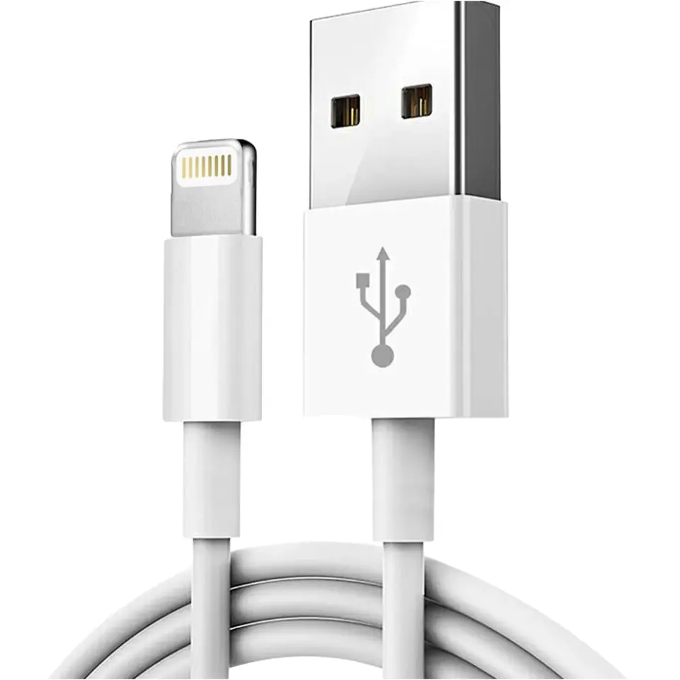 Kabel 100cm Alogy USB do Lightning przewód do ładowania apple iPhone biały