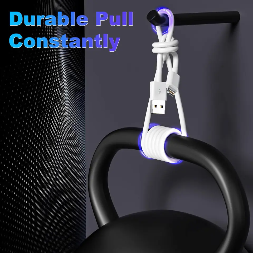 Kabel 1m Lightning do USB-A USB do Apple iPhone, iPad, iPod BOX Biały