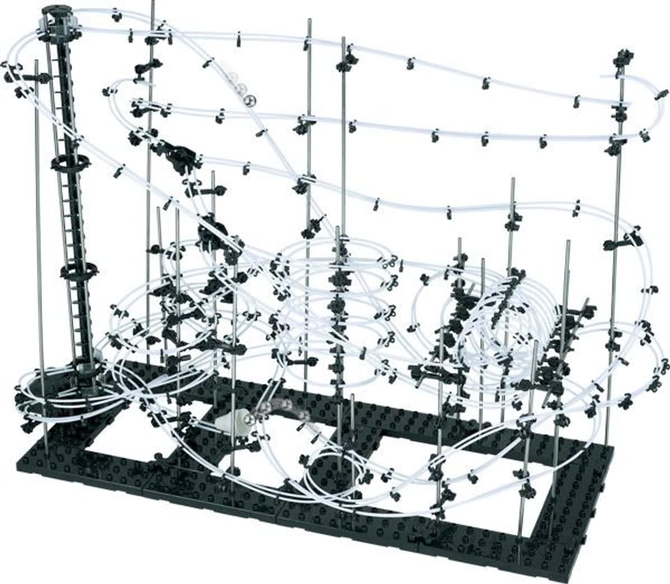 SpaceRail Ball Track - Level 8 (40 meters) Ball Rollercoaster