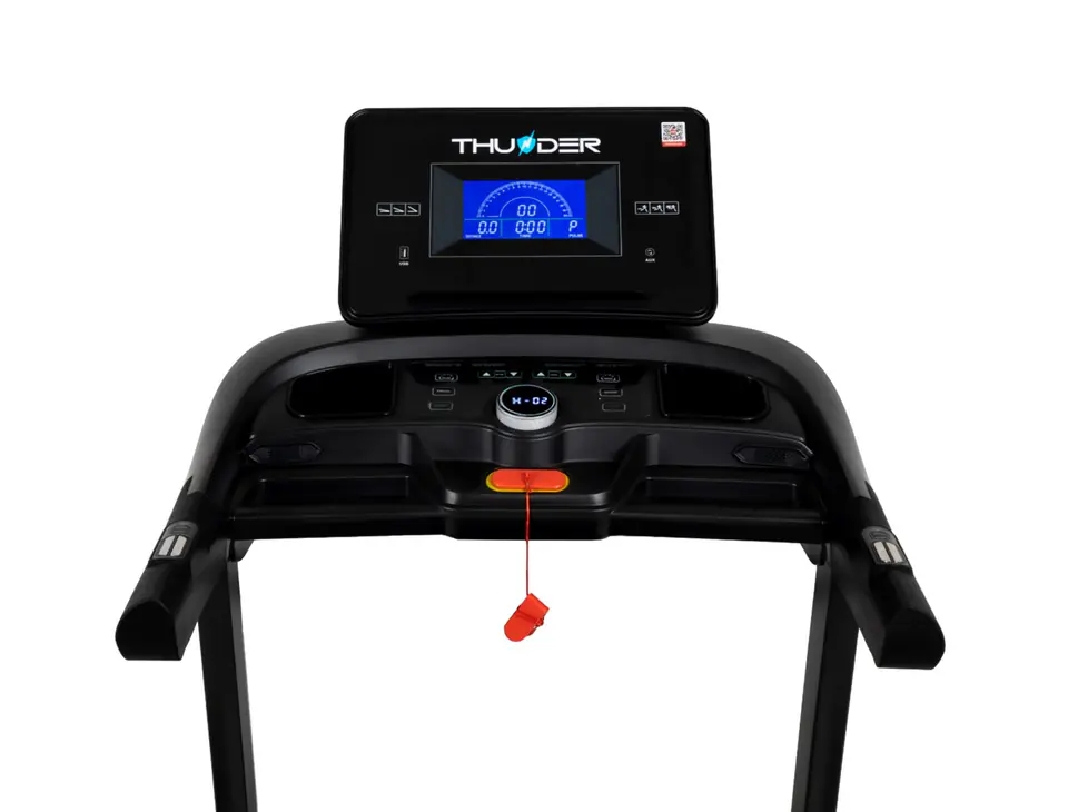 Thunder Core S electric treadmill black Wasserman.eu