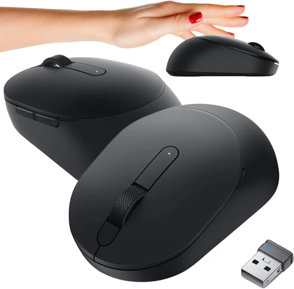 Dell Mobile Wireless Mouse - MS3320W - Black