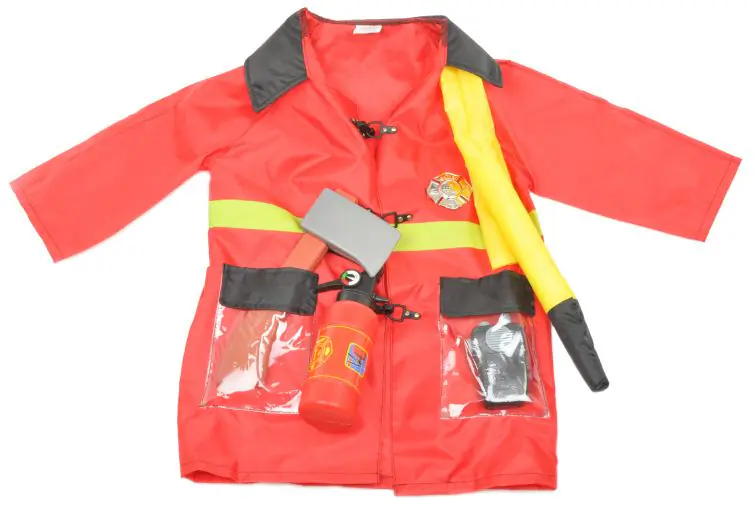 Firefighter's Suit With Accessories Little Firefighter Outfit