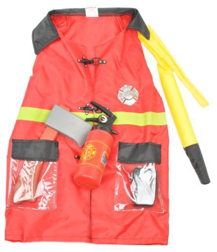 Firefighter's Suit With Accessories Little Firefighter Outfit