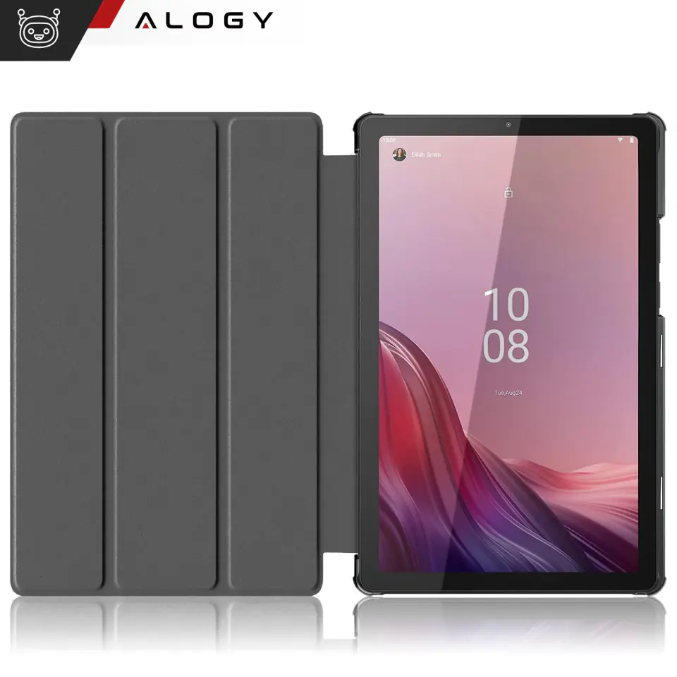 Etui na tablet Lenovo Tab M9 2023 9" TB310XU TB310FU obudowa Case Alogy Book Cover Szare