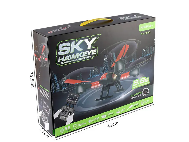 Quadrocopter Sky Hawkeye FVP 2.4GHz LCD Monitor Drone