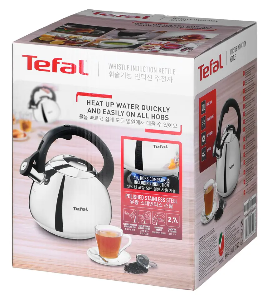 Tefal K2481574 Bouilloire 2.7 L Silver