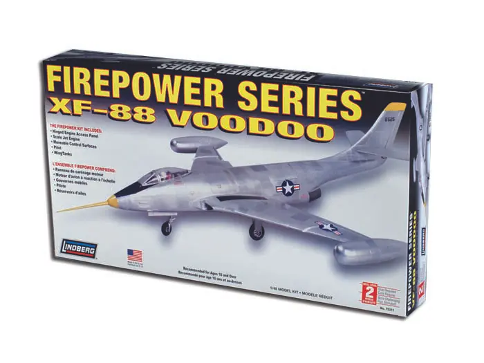 Plastic Model For Gluing Lindberg (USA) XF-88 Voodoo Jet
