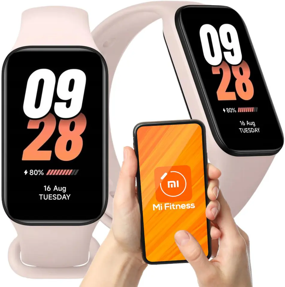 Smartband Xiaomi Band 8 Active Różowy