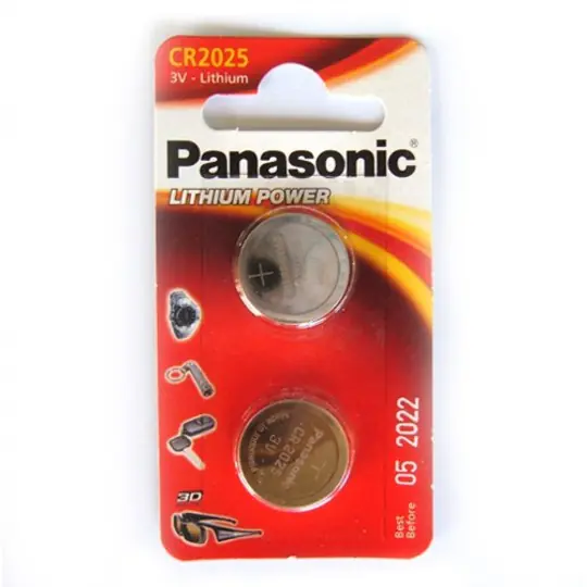 Lithium battery CR2025 3V /blister 2pcs./