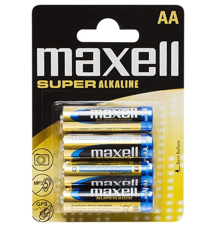 Baterie AA Maxell 4 sztuki
