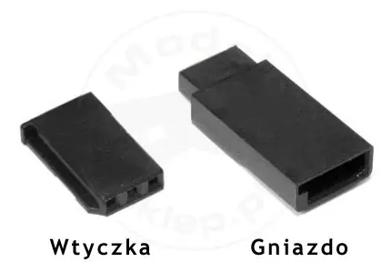 Y - splitter cable 45 cm (FUTABA) - 0,13mm2 26AWG - flat - MSP