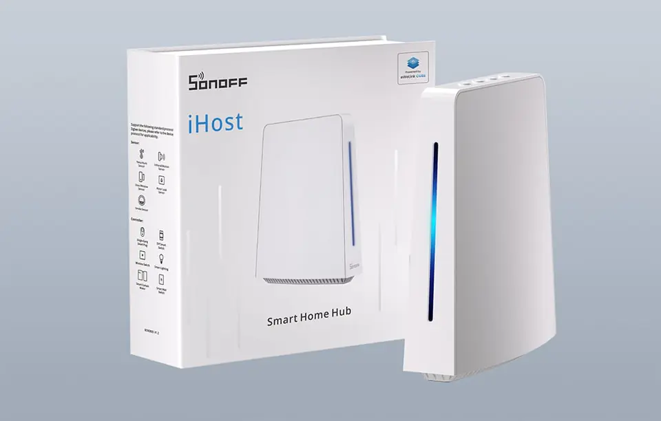 Bramka iHost Hub WiFi, ZigBee, Bluetooth, Matter SONOFF AIBridge, 2GB, LAN