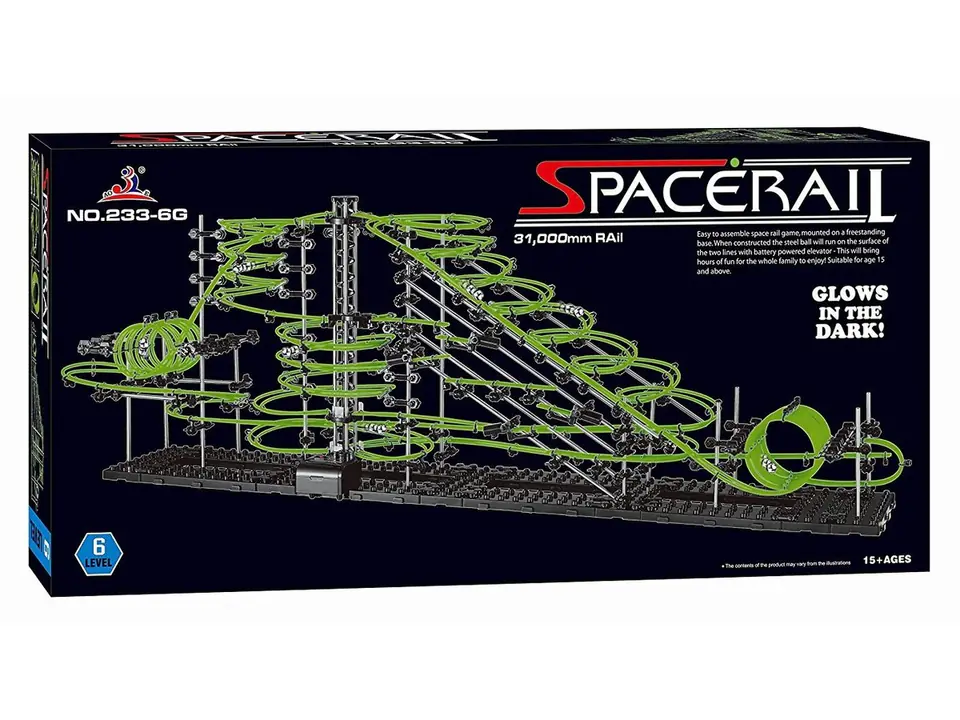 SpaceRail Track For Balls level 6G - Ball rollercoaster